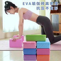 High-Density EVA Foam Yoga Block for Pilates Stretching and Support