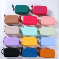 Silicone Travel Toiletry Bag, Large Capacity Waterproof Cosmetic Organizer