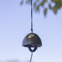 Japanese Nambu Cast Iron Wind Chime Garden Decor - Tateyama Raicho Design