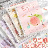 Detachable B5/A5 Coil Notebook with Thickened Pages, Cute Student Journal and Diary