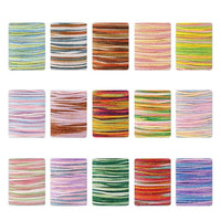 Hand-Dyed Cotton Cord for DIY Bracelets and Crafts