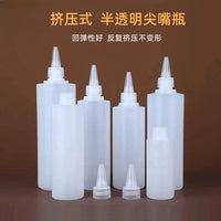 Clear Squeeze Bottle with Needle Tip for Liquids, Glues, and Paints