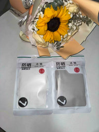 Ice Silk Sun Protection Arm Sleeves for Outdoor Sports Driving