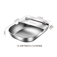 304 Stainless Steel Kitchen Utensil Rest and Pot Lid Holder