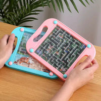 Kids Handheld Maze Puzzle Game Board with Rolling Ball, Educational Toy for Children