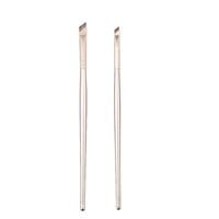 Ultra-Thin Angled Eyeliner Brush for Precise Eye Makeup, Under-Eye, and Brows