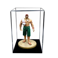 Acrylic Display Case with LED Light for Gundam Car Model Action Figures, Dustproof