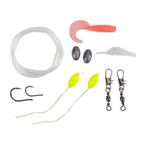 Outdoor Survival Fishing Kit with Hooks, Lines, Sinkers, and Baits - Essential Gear for Wilderness Expeditions