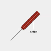 0.7mm Stainless Steel Test Probe Pins for Multimeter, Wire Piercing Capability, 2mm Jack Connection