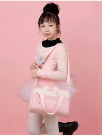 Girls' Ballet Dance Bag Shoulder Crossbody Handbag for Practice and School