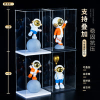 Acrylic Display Case for Collectibles, Action Figures, Models, and Toys with Door