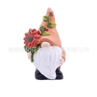 Harvest Festival Garden Gnome Statues Outdoor Yard Decor