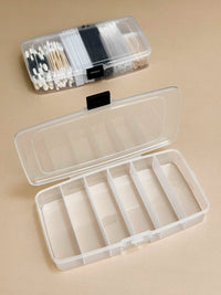 Sweet Potato Disposable Eyelash Cotton Swabs for Makeup Artists, Portable Dust-proof Eyelash Extension Tools