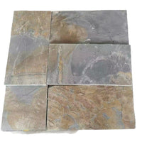 Natural Bluestone Slabs for Outdoor Paving and Landscaping, Rustic Yellow Stone for Gardens and Pathways