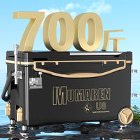 Portable Fishing Box with Accessories, Thickened Hard Shell Multi-functional Fishing Tackle Seat