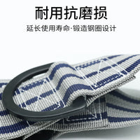 Ansuo Single Waist Safety Harness for Electricians, Rock Climbing, and Outdoor Work with Double Lock