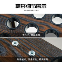 Konllen Billiard Cue Rack Floor Stand Pool Stick Holder