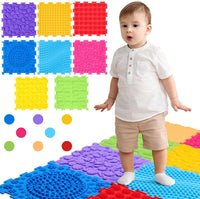Acupressure Mat Silicone Foot Massager for Kids Sensory Training & Adults