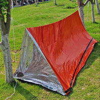 GaoGe Emergency Thermal Tent - Portable Outdoor Survival Shelter for Camping and Hiking