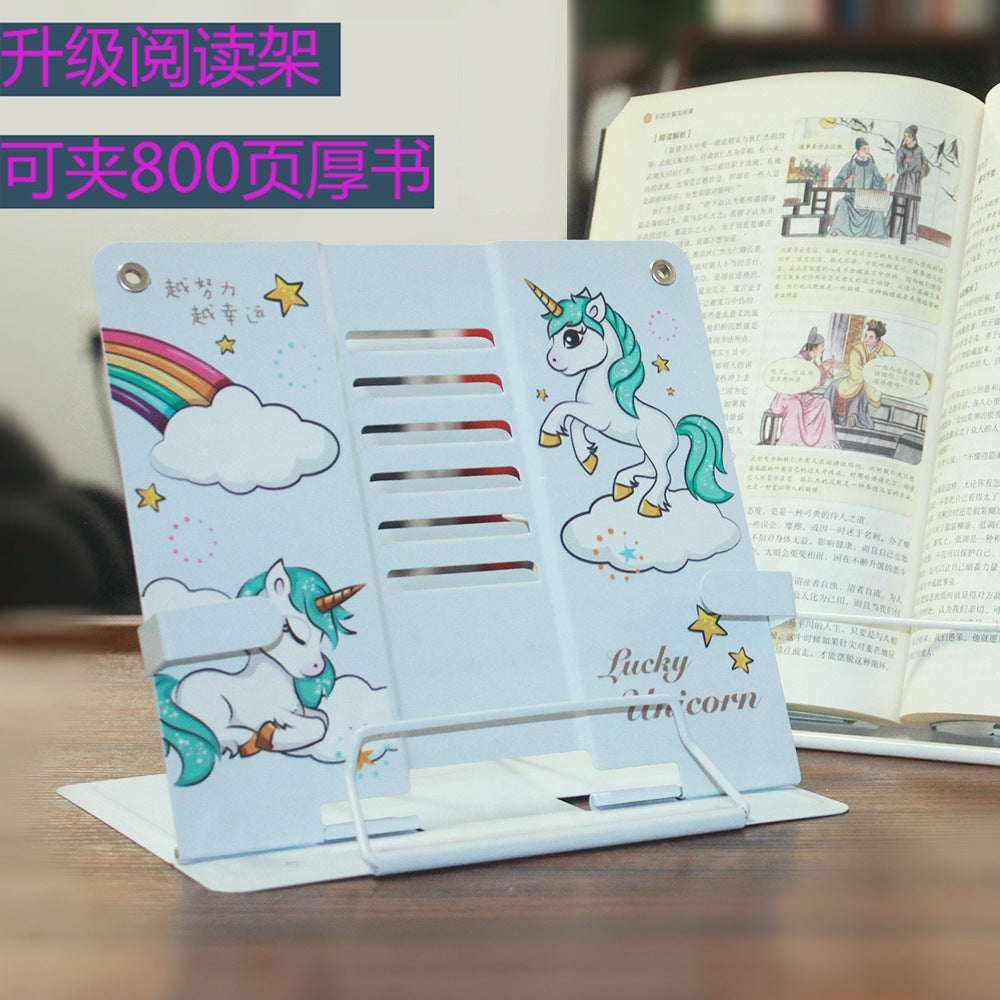 Adjustable Metal Book Stand for Reading