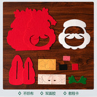 DIY Christmas Felt Photo Frame Craft Kit for Kids