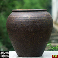 Vintage Hydroponic Planter Pot for Indoor Plants - No-Hole Design for Water Cultivation