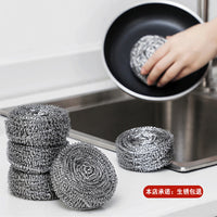 20-Pack Stainless Steel Scouring Pads for Heavy Duty Kitchen Cleaning, Non-Scratch Pot and Pan Scrubber
