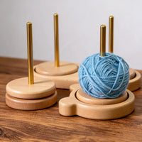 Yarn Winding and Storage Rack for DIY Crafting