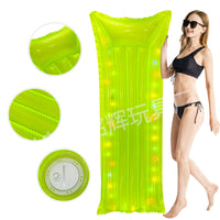 Inflatable Pearlized Pool Float with Optional LED Light