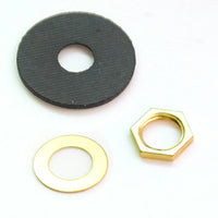 Quartz Clock Movement Repair Kit with Rubber Gasket, Washer, and Hex Nut