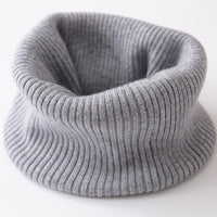Unisex Cashmere Blend Neck Warmer for Winter - Thermal Scarf Collar for Neck Protection