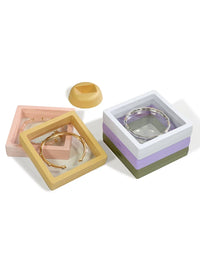 PE Film Suspension Jewelry Display Box Anti-oxidation Transparent Storage for Bracelets Necklaces Earrings