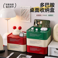 Dopamine Desktop Organizer High-Value Cute Office Storage Box Light Luxury Advanced Kids Creative New Home Use