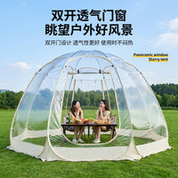 Outdoor Camping Inflatable Bubble Tent Transparent Starry Sky Dome House for Glamping Events