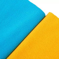 Fleece Fabric Single/Double Brushed Anti-Pill Polyester Material