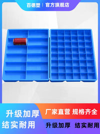 Multi-Compartment Plastic Storage Box for Parts, Screws, and Tools