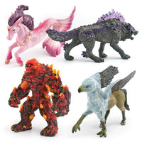 Mythical Creature Figurines Fantasy Monster Models for Decoration and Play