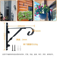 Decorative Outdoor Plant Hanger Hooks for Bird Feeders, Planters, Lanterns, and Wind Chimes