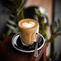 Ins Style Vintage Dirty Coffee Glass Cup for Cold Brew Iced Americano Latte
