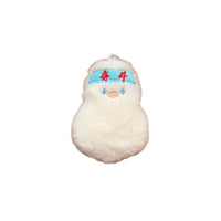 Cute Plush Duck Keychain Pendant Squeaky Stuffed Animal Toy for Bags and Gifts