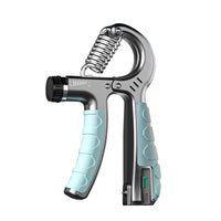 Hand Grip Strengthener with Counter - 200KG Adjustable Resistance for Forearm and Finger Exercise