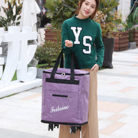 Extra Large Capacity Travel Bag Waterproof Lightweight Handbag Luggage with Wheels Backpack Portable Clothes Storage Bag