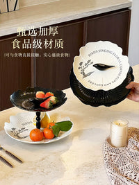 Multi-tier Dessert Stand for Parties & Home Use, Rotating Cake & Fruit Display Tray