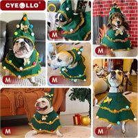 Pet Christmas Cloak Costume for Dogs and Cats