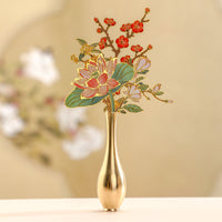 Four Seasons Delight Bookmark & Ornament Gift Set - Chinese Style Souvenir for Friends & Teachers
