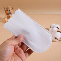 Disposable Waterproof Dog Booties for Small to Medium Dogs, Anti-Slip Paw Protectors with Straps