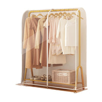 Garment Rack Dust Cover Clear Full Enclosure for Clothes Storage