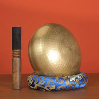 Hand-Hammered Brass Singing Bowl Set for Meditation, Yoga, and Sound Therapy