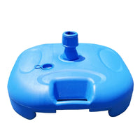 Large Outdoor Patio Umbrella Base, Commercial Beach Advertising Umbrella Stand, Plastic Bucket Type