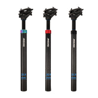 JINSUND Mountain Bike Aluminum Alloy Suspension Seatpost Adjustable Shock Absorber